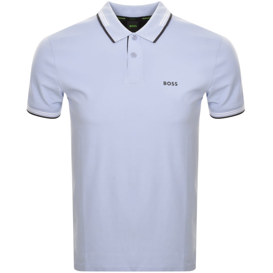 BOSS Paul Polo T Shirt Blue